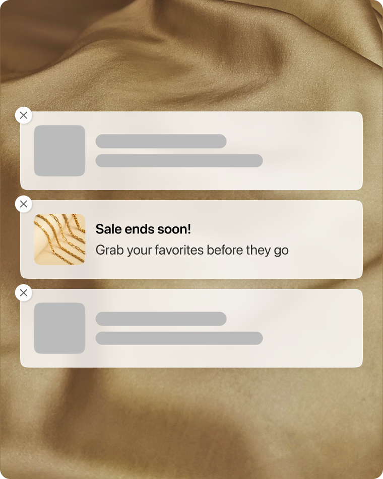 Promote time-sensitive offers