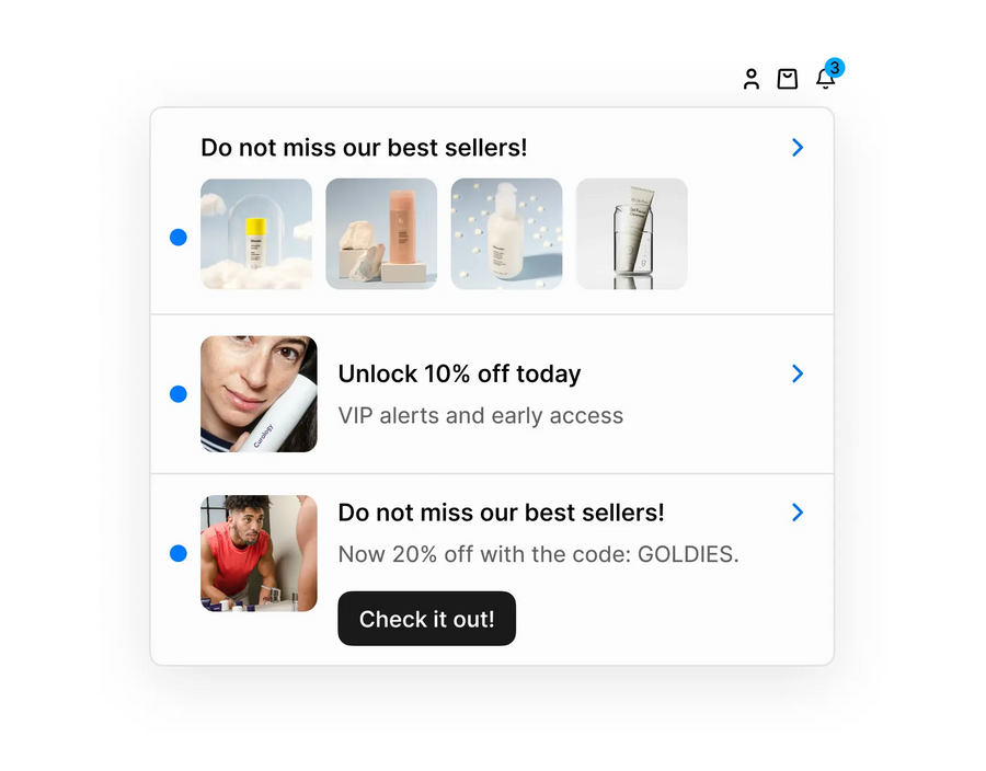 AI-powered recommendations that adapt to every shopper.