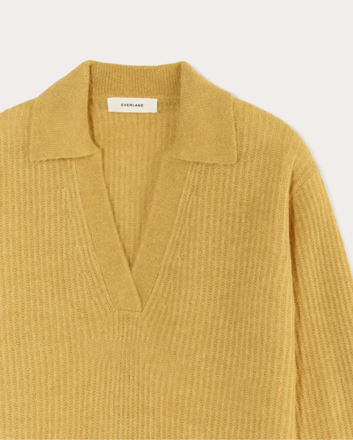 The Oversized Polo in Alpaca
