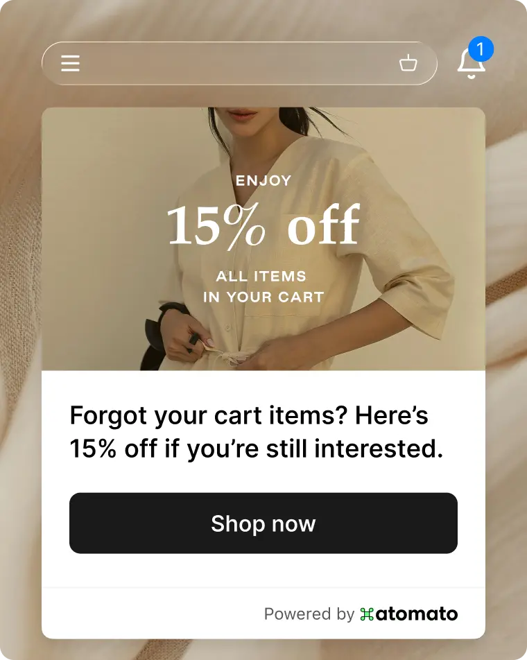 Win back customers & boost conversions fast