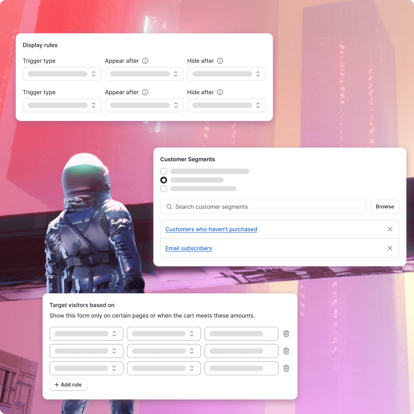 Reach the visitors who matter