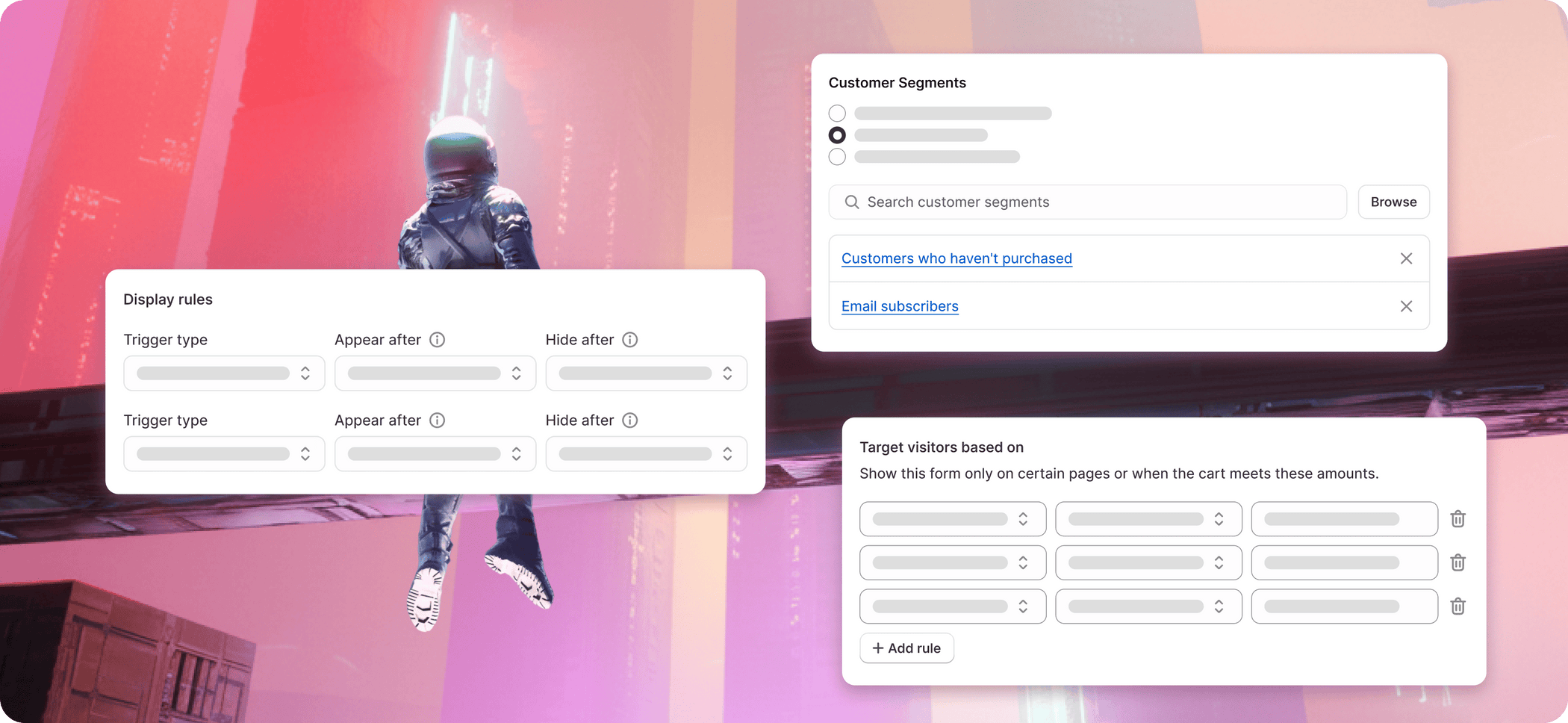 Reach the visitors who matter